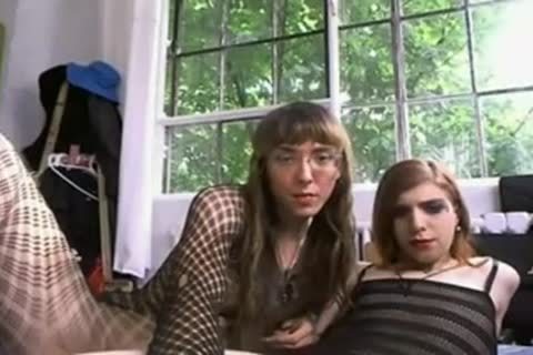 Crossdressers cam Twosome