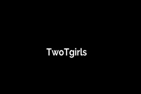 Two legal age teenager American ladyboys Having fun