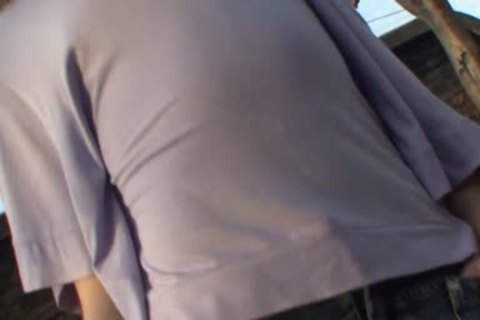 Super gorgeous teen ladyman nailing raw