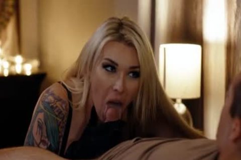 breasty blonde Ts Dante Colle ass pounded By Dante Colle