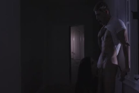 breasty Ts Melanie Brooks sucks A guy penis Expertly