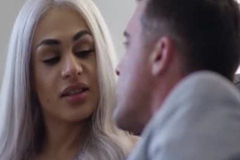 blonde tranny Eva Maxim anal Streched By A Bigdick