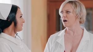Transfixed: Dr. Foxxy's Stern Inspection