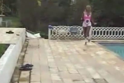 Sthellos dudemale gal In Aerobics Outfit fucked outdoors